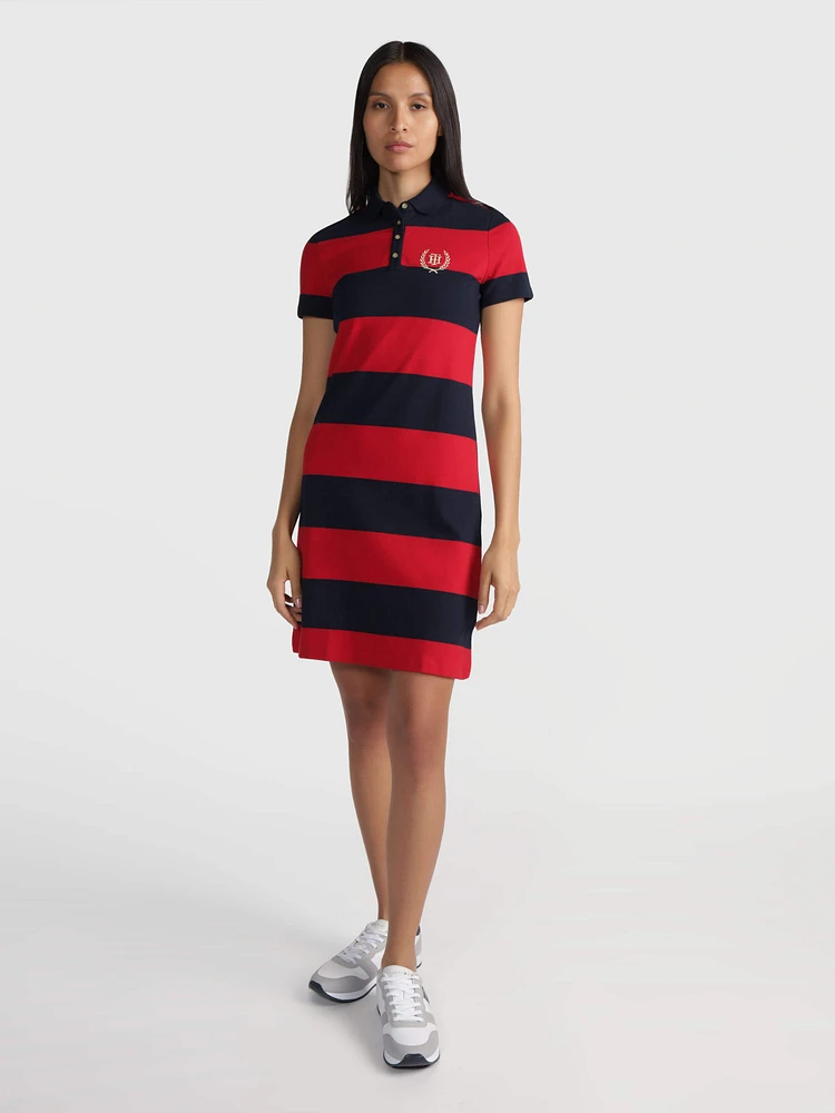 Vestido con franjas horizontales de mujer Tommy Hilfiger