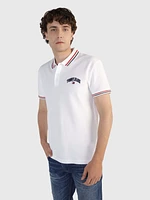 Polo con franjas contrastantes de hombre Tommy Jeans