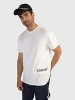 Playera con logo en bajo de hombre Tommy Jeans