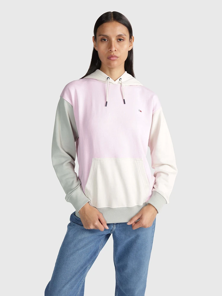 Sudadera con colorblock de mujer Tommy Jeans