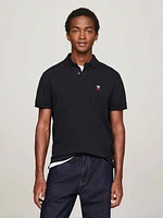 Polo de corte regular con monograma TH hombre Tommy Hilfiger