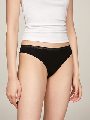 Paquete de thongs con logo en pretina mujer Tommy Hilfiger