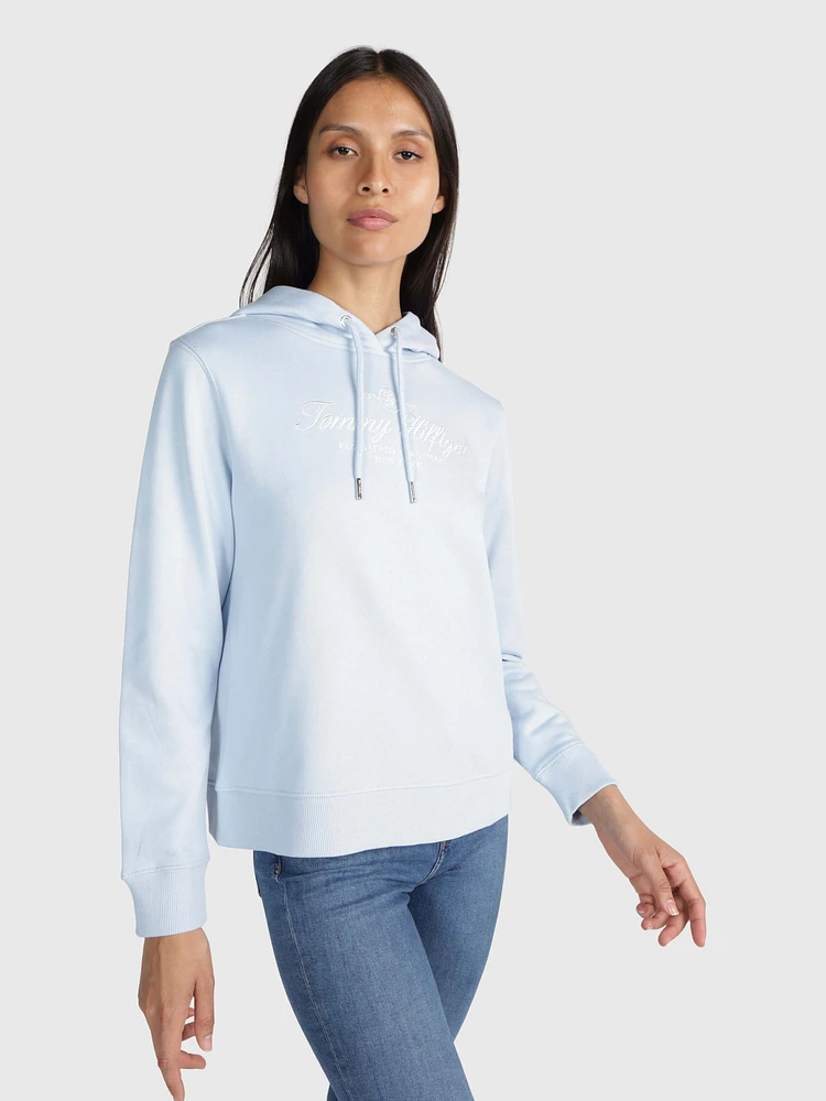 Sudadera con logo bordado de mujer Tommy Hilfiger