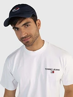 Gorra con logo en relieve de hombre Tommy Hilfiger