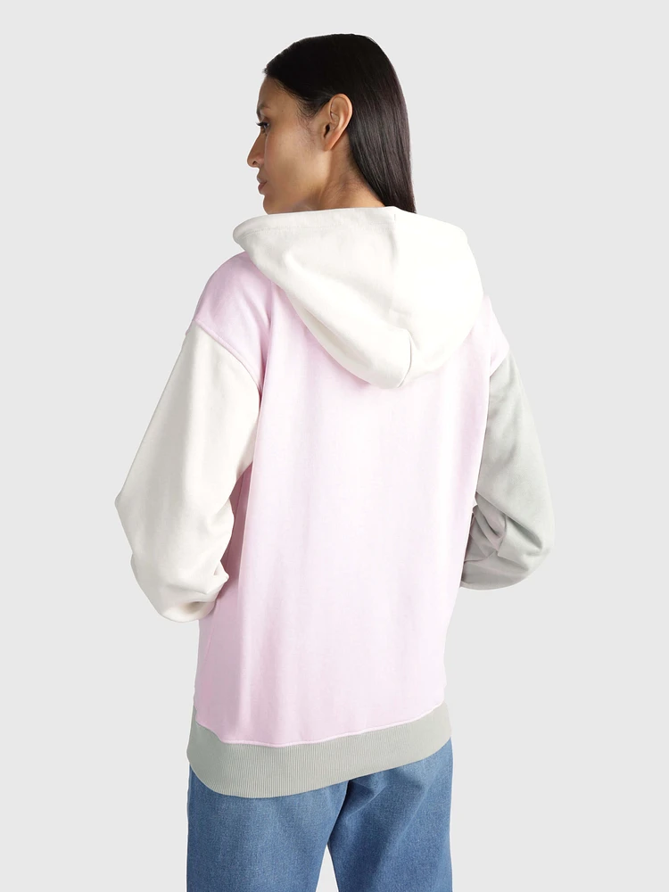 Sudadera con colorblock de mujer Tommy Jeans