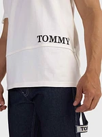 Playera con logo en bajo de hombre Tommy Jeans