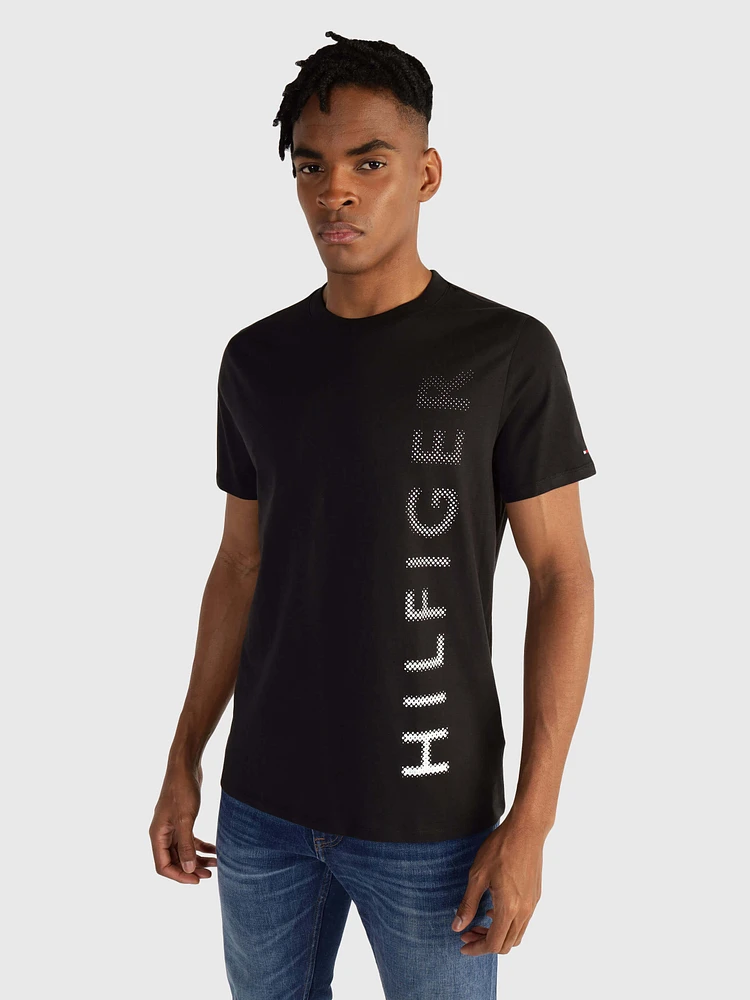 Playera con logo lateral de hombre Tommy Hilfiger