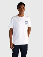 Playera con texto estampado de hombre Tommy Jeans