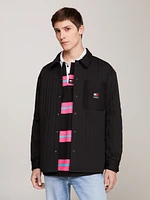 Sobrecamisa acolchada de corte informal hombre Tommy Jeans