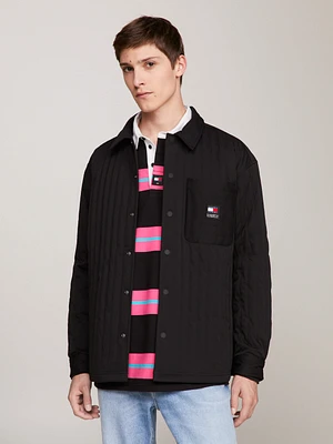 Sobrecamisa acolchada de corte informal hombre Tommy Jeans