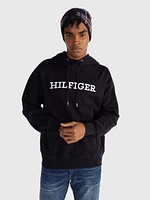 Sudadera con logo bordado de hombre Tommy Hilfiger