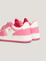 Tenis retro basket de charol mujer Tommy Jeans