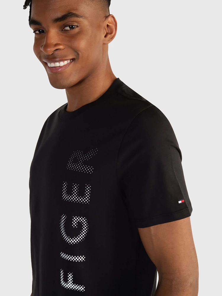 Playera con logo lateral de hombre Tommy Hilfiger