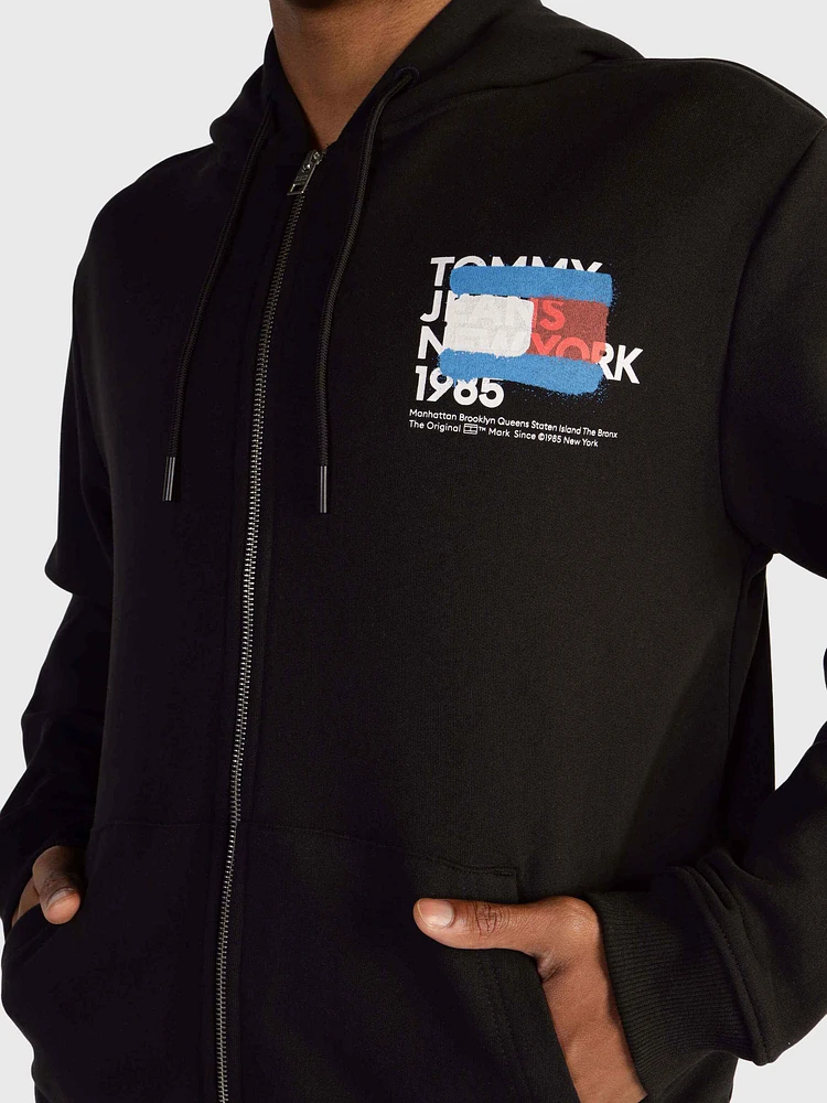 Sudadera con texto estampado de hombre Tommy Jeans