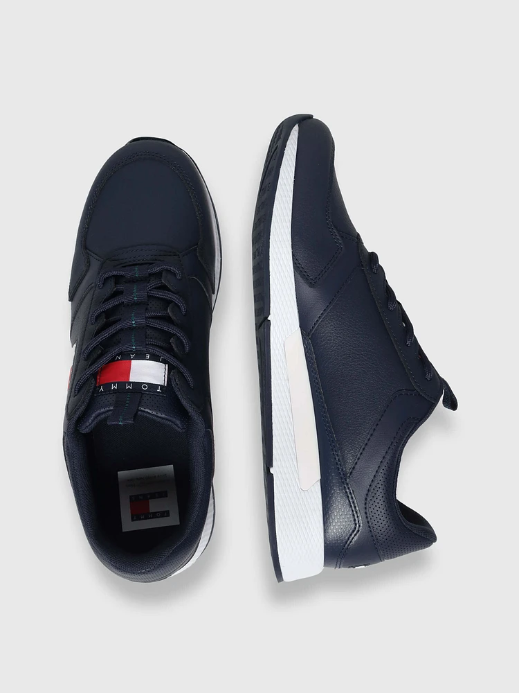 Tenis con logo lateral de hombre Tommy Jeans