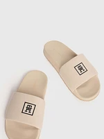 Sandalias con Monograma en relieve de mujer Tommy Hilfiger