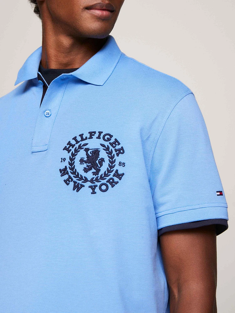 Polo con logo bordado en pecho  de hombre Tommy Hilfiger