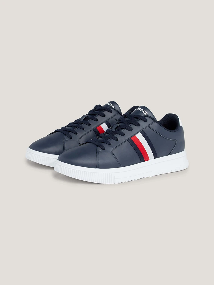 Tenis Essential de piel con cinta hombre Tommy Hilfiger