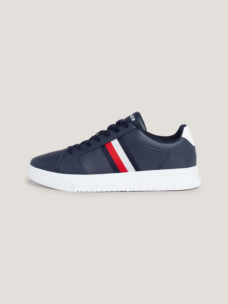 Tenis Essential de piel con cinta hombre Tommy Hilfiger