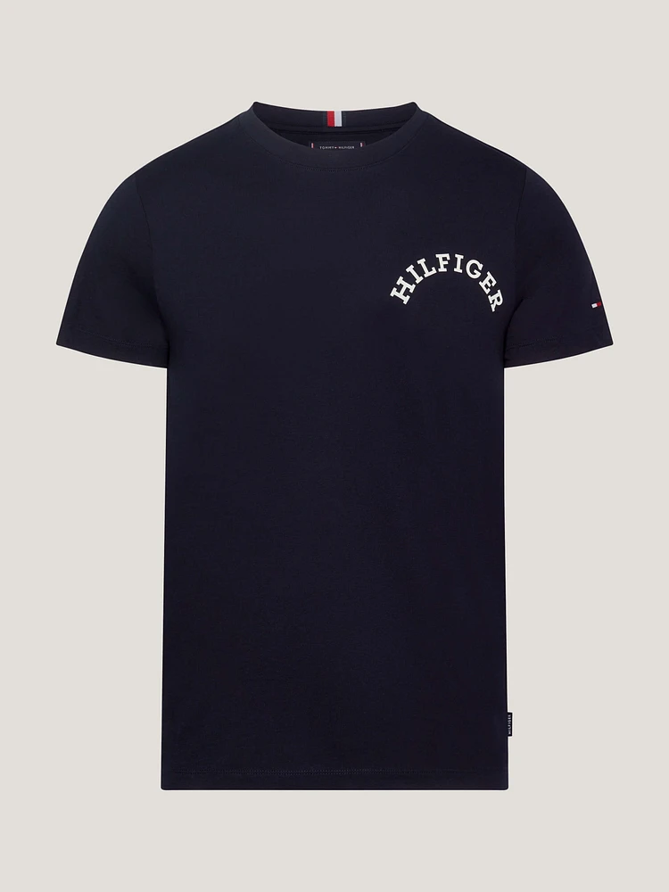 Playera de corte slim con logo del monotipo hombre Tommy Hilfiger