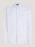 Camisa de rayas verticales con corte regular hombre Tommy Hilfiger