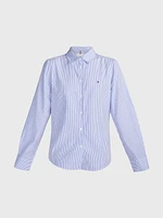 Camisa con franjas verticales de mujer Tommy Hilfiger