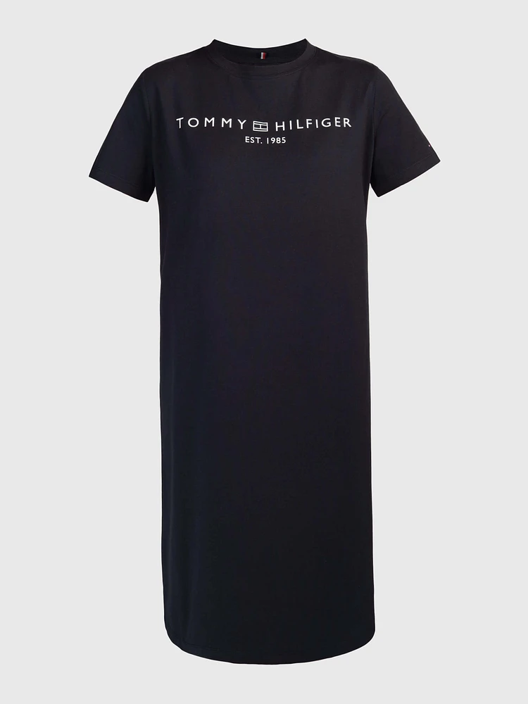 Vestido con logo estampado de mujer Tommy Hilfiger