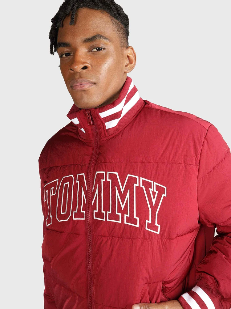 Chamarra con acabado acolchado de hombre Tommy Jeans