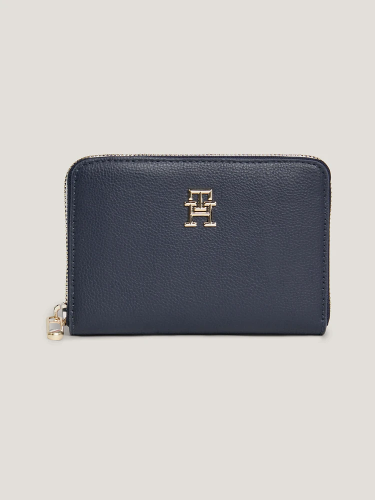 Cartera Essential mediana con cremallera de mujer Tommy Hilfiger