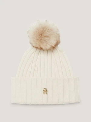 Gorro Essential Chic con pompón de mujer Tommy Hilfiger