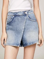 Falda pantalón de denim Mom mujer Tommy Jeans