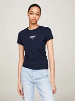 Playera Essential de corte slim con logo mujer Tommy Jeans