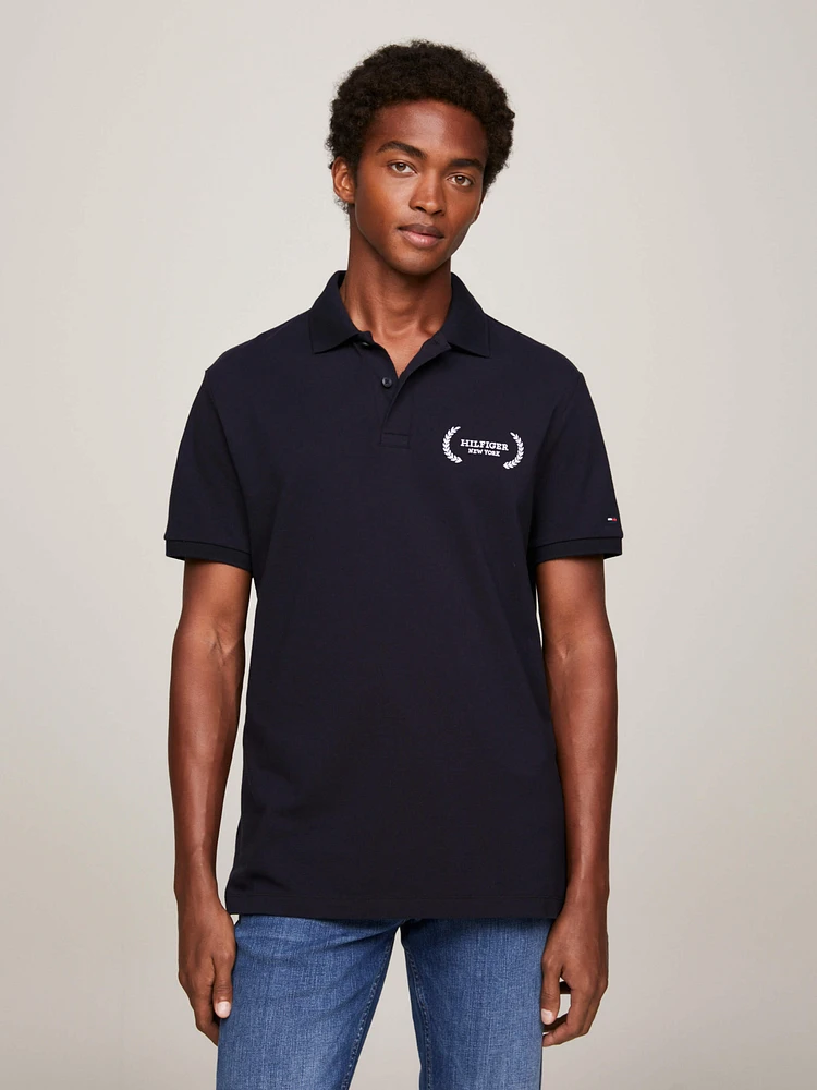 Polo de corte regular con monotipo Hilfiger hombre Tommy