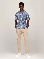 Camisa de manga corta con estampado tropical hombre Tommy Hilfiger