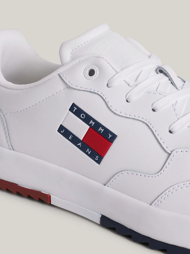 Tenis Essential en piel de estilo retro hombre Tommy Jeans