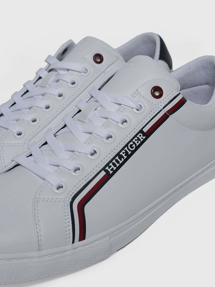 Tenis con franjas laterales de hombre Tommy Hilfiger