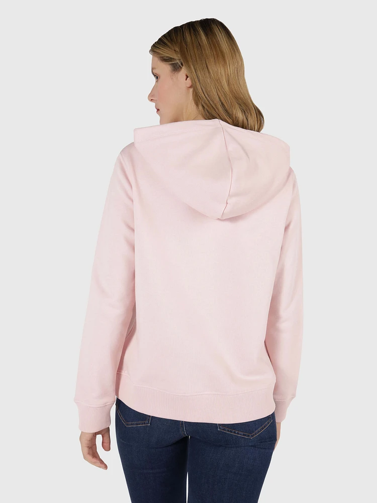 Sudadera con firma en relieve de mujer Tommy Hilfiger