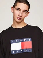 Playera oversize de estilo skater con logo hombre Tommy Jeans