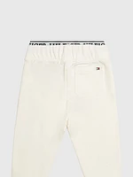 Joggers de corte amplio con monotipo Hilfiger bebé Tommy