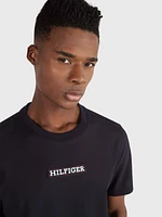 Playera con logo en relieve de hombre Tommy Hilfiger