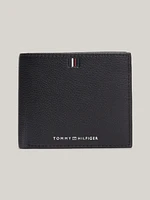 Cartera de piel para monedas y tarjetas de hombre Tommy Hilfiger