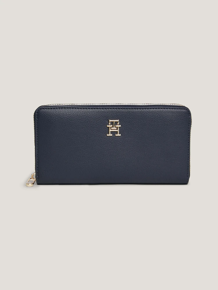 Cartera Essential grande con cinta distintiva de mujer Tommy Hilfiger