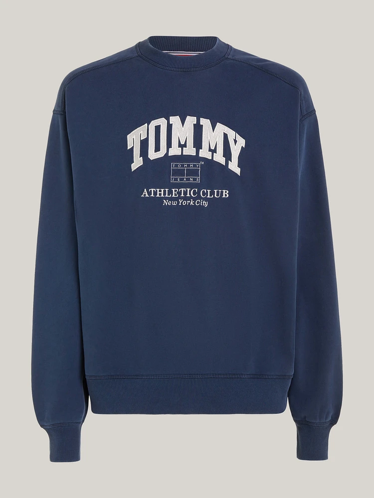 Sudadera holgada de estilo universitario hombre Tommy Jeans