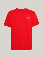 Playera con logo distintivo tonal bordado de hombre Tommy Jeans