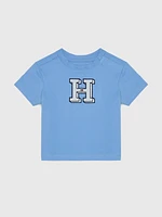 Playera con logo frontal de bebé Tommy Hilfiger