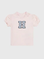 Playera con logo frontal de bebé Tommy Hilfiger