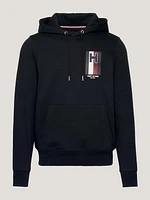 Sudadera de felpa flexible con capucha y logo hombre Tommy Hilfiger