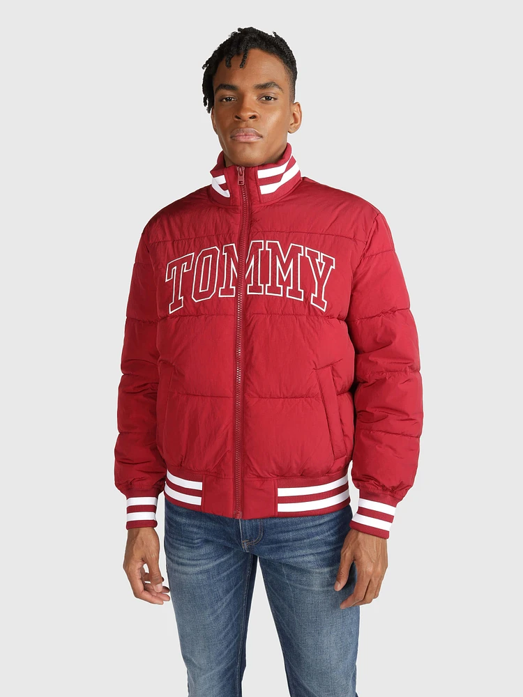 Chamarra con acabado acolchado de hombre Tommy Jeans