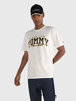 Playera con logo estampado de hombre Tommy Jeans