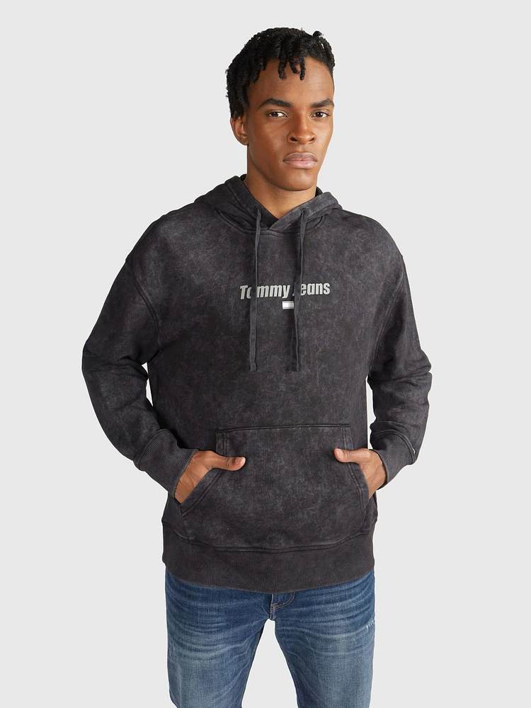 Sudadera con logo estampado de hombre Tommy Jeans